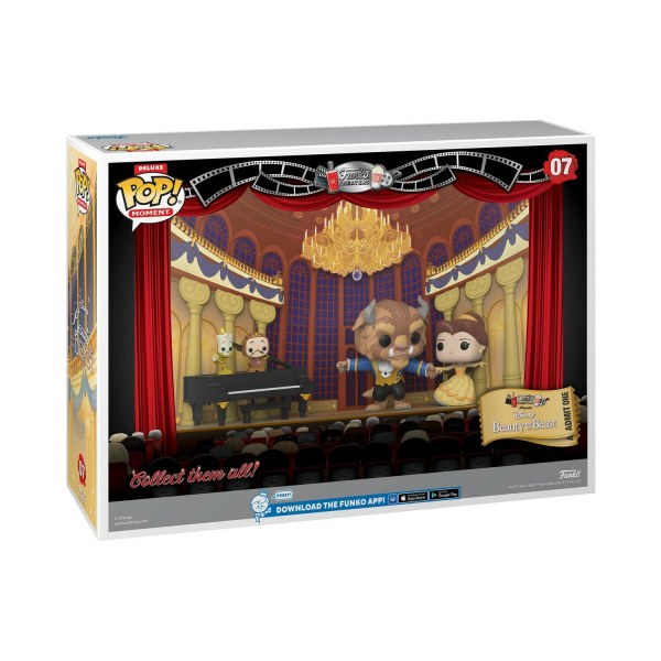 Funko Pop! Moment Deluxe 07 – Die Schöne und das Biest – Eine Geschichte, so alt wie die Zeit