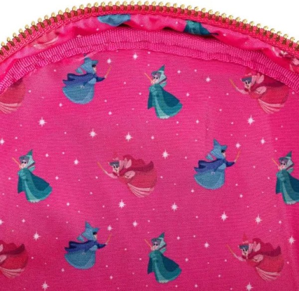 MINI-RUCKSACK Die drei guten Feen mit Blumenmuster – DISNEY LOUNGEFLY