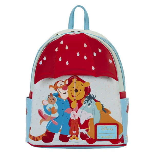 MINI-RUCKSACK Winnie Puuh und seine Freunde an einem regnerischen Tag – DISNEY LOUNGEFLY