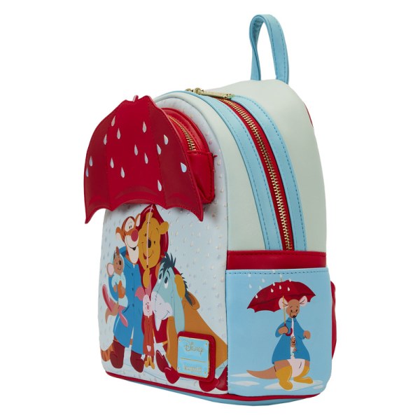 MINI-RUCKSACK Winnie Puuh und seine Freunde an einem regnerischen Tag – DISNEY LOUNGEFLY