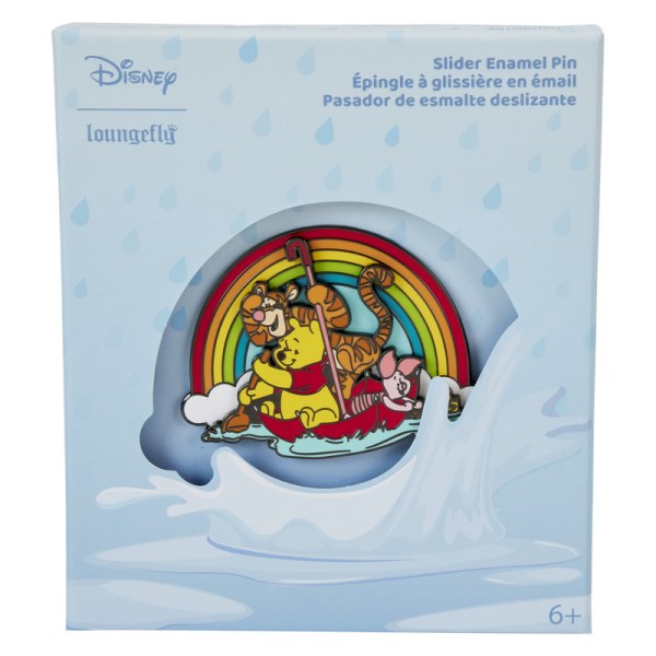 PIN'S Collector Winnie und seine Freunde rutschen an einem regnerischen Tag. Limitierte Auflage – Disney