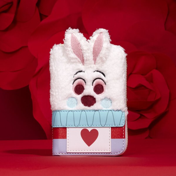 Weißes Kaninchen-Geldbörse „Alice im Wunderland“ – DISNEY LOUNGEFLY