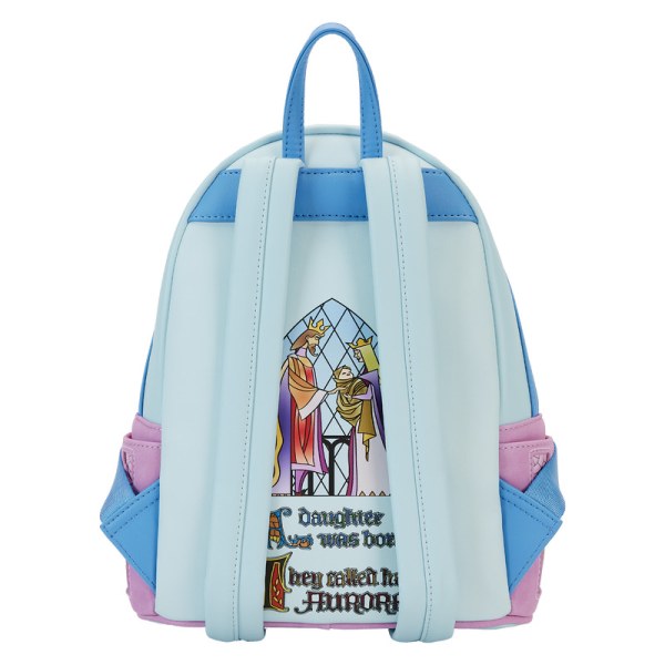 Mini-Rucksack „Dornröschenschloss“ mit den drei guten Feen – DISNEY LOUNGEFLY