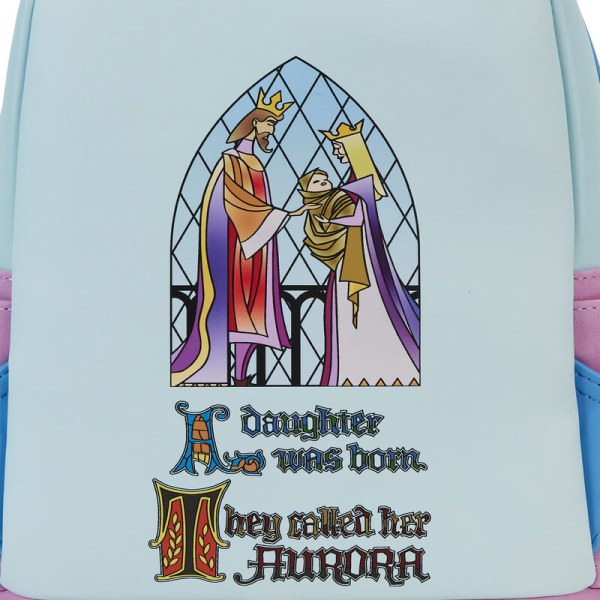 Mini-Rucksack „Dornröschenschloss“ mit den drei guten Feen – DISNEY LOUNGEFLY