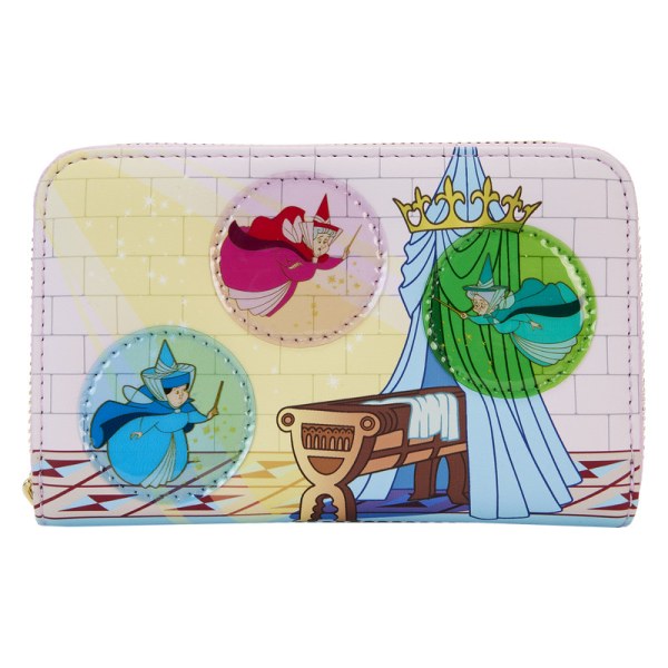 WALLET Dornröschenschloss mit den drei guten Feen – DISNEY LOUNGEFLY