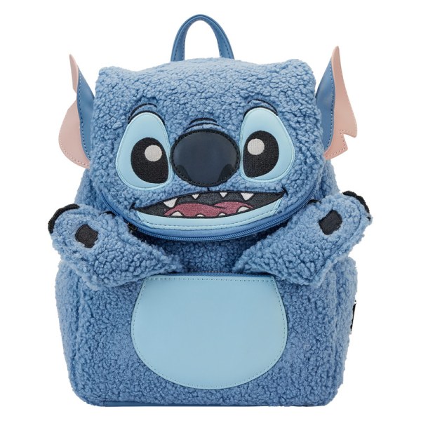 Mini Stitch Rucksack Plüsch Sherpa – DISNEY LOUNGEFLY