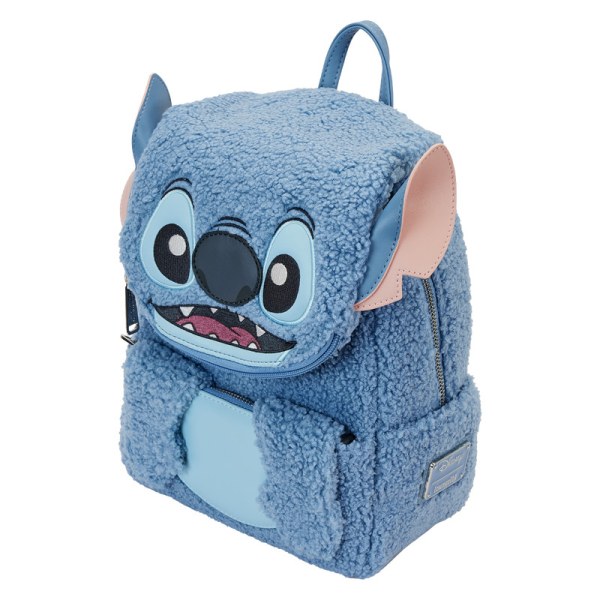Mini Stitch Rucksack Plüsch Sherpa – DISNEY LOUNGEFLY