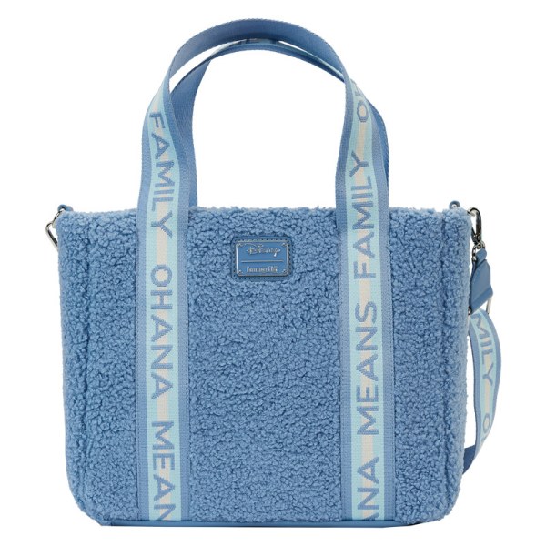 Einkaufstasche Stitch aus Plüsch-Sherpa mit Geldbörse – DISNEY LOUNGEFLY