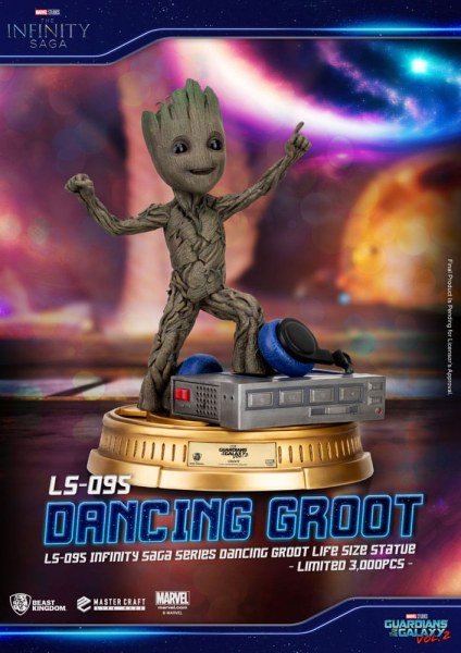 Dancing Groot 1/1 Guardians of the Galaxy 2 1/1 – Marvel Life Size Statue