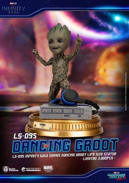 Dancing Groot 1/1 Guardians of the Galaxy 2 1/1 – Marvel Life Size Statue