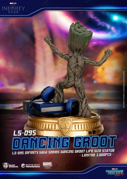 Dancing Groot 1/1 Guardians of the Galaxy 2 1/1 – Marvel Life Size Statue