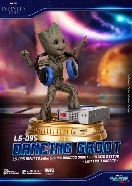 Dancing Groot 1/1 Guardians of the Galaxy 2 1/1 – Marvel Life Size Statue