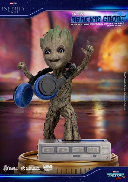 Dancing Groot 1/1 Guardians of the Galaxy 2 1/1 – Marvel Life Size Statue