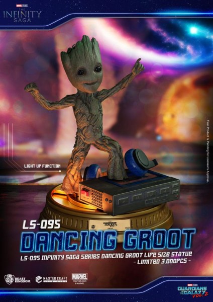 Dancing Groot 1/1 Guardians of the Galaxy 2 1/1 – Marvel Life Size Statue
