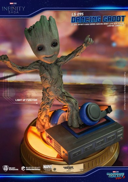 Dancing Groot 1/1 Guardians of the Galaxy 2 1/1 – Marvel Life Size Statue