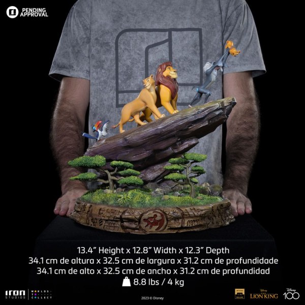 Der König der Löwen Deluxe Art Scale – Disney