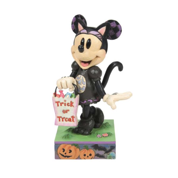 Minnie im schwarzen Katzenkostüm – Disney Traditions