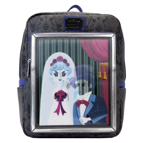 MINI Lentikular-RUCKSACK Haunted Mansion Portrait The Black Widow – DISNEY LOUNGEFLY