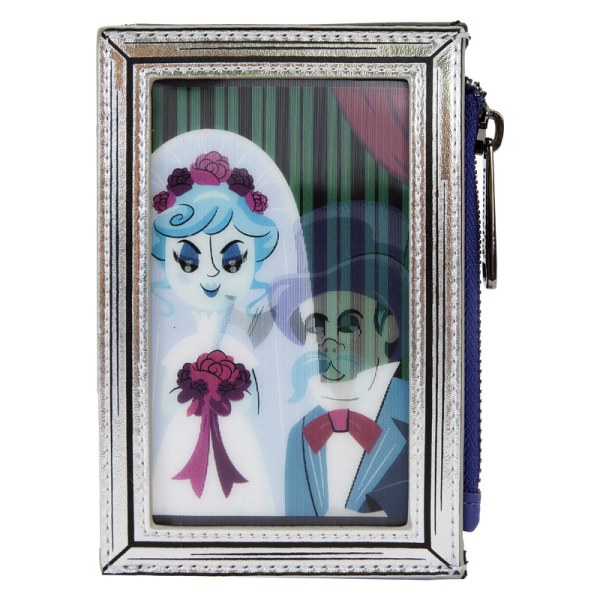 Linsenförmiger Kartenhalter Haunted Mansion Portrait The Black Widow - DISNEY LOUNGEFLY