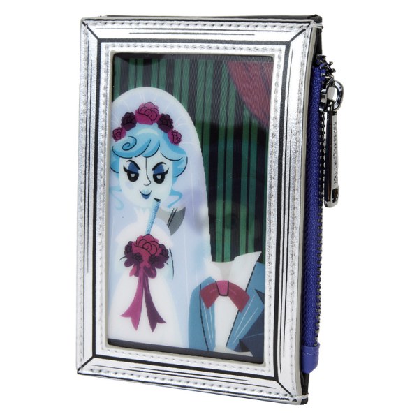Linsenförmiger Kartenhalter Haunted Mansion Portrait The Black Widow - DISNEY LOUNGEFLY