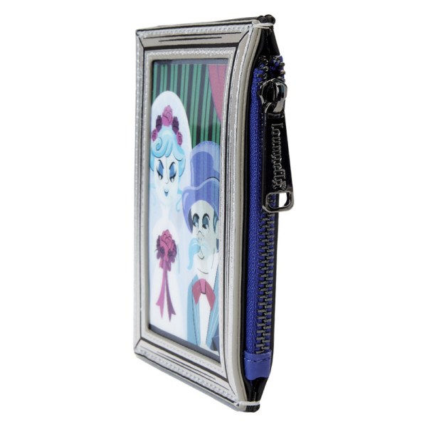Linsenförmiger Kartenhalter Haunted Mansion Portrait The Black Widow - DISNEY LOUNGEFLY