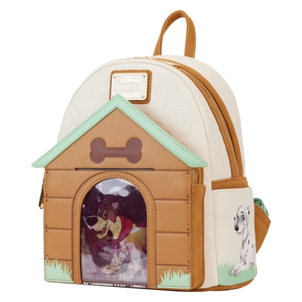 MINI-RUCKSACK Dreifachlinsenförmige Disney-Hundezwinger - DISNEY LOUNGEFLY