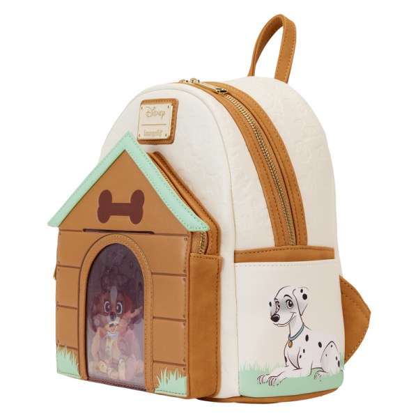 MINI-RUCKSACK Dreifachlinsenförmige Disney-Hundezwinger - DISNEY LOUNGEFLY