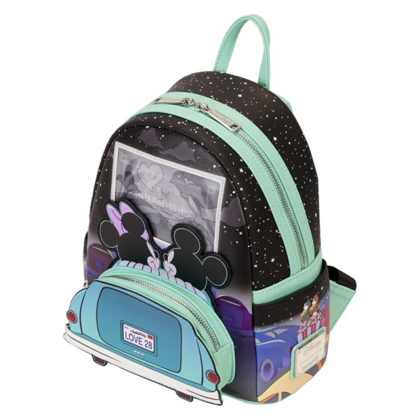 MINI-Linsenraster-RUCKSACK Mickey und Minnie Date Night at the Drive-In – DISNEY LOUNGEFLY