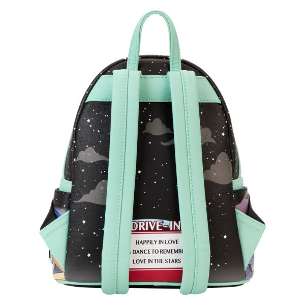 MINI-Linsenraster-RUCKSACK Mickey und Minnie Date Night at the Drive-In – DISNEY LOUNGEFLY