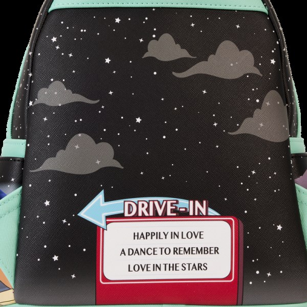 MINI-Linsenraster-RUCKSACK Mickey und Minnie Date Night at the Drive-In – DISNEY LOUNGEFLY