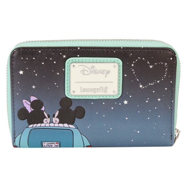 Lenticular Wallet Mickey und Minnie Date Night at the Drive-In – DISNEY LOUNGEFLY