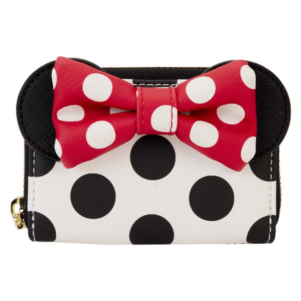 Minnie-Akkordeon-Geldbörse vibriert mit Punkten – DISNEY LOUNGEFLY
