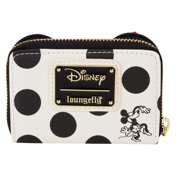 Minnie-Akkordeon-Geldbörse vibriert mit Punkten – DISNEY LOUNGEFLY