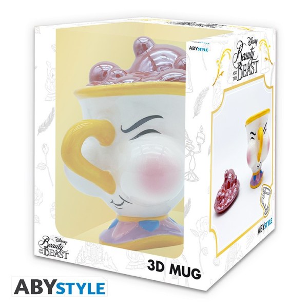 ZIP-BECHER MIT BLASEN DIE SCHÖNE UND DAS BIEST - DISNEY