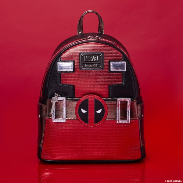 MINI-RUCKSACK Marvel Metallic Deadpool – MARVEL LOUNGEFLY