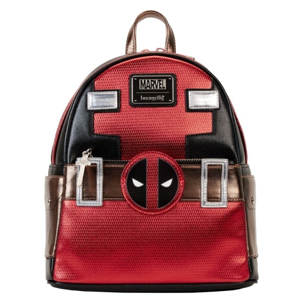 MINI-RUCKSACK Marvel Metallic Deadpool – MARVEL LOUNGEFLY