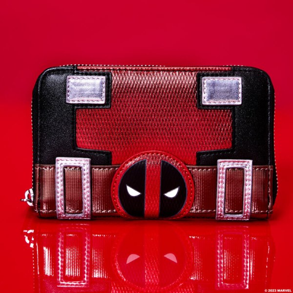Marvel Metallic Deadpool BRIEFTASCHE – MARVEL LOUNGEFLY