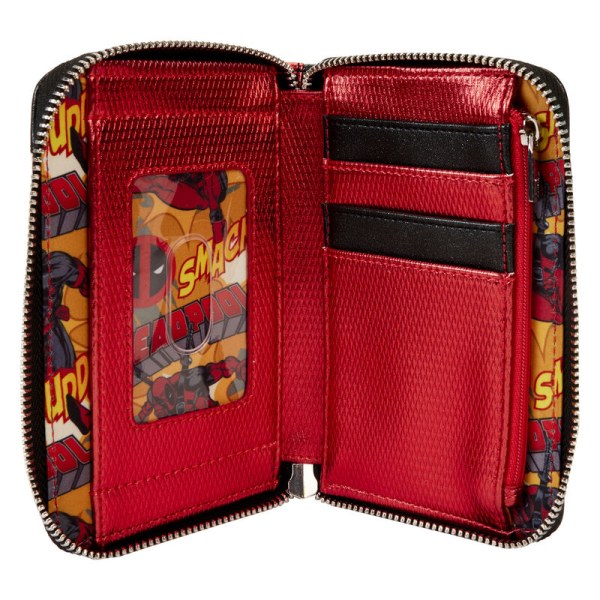 Marvel Metallic Deadpool BRIEFTASCHE – MARVEL LOUNGEFLY