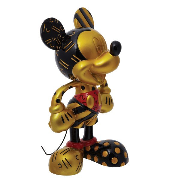 Mickey Gold und Schwarz Limitierte Auflage 2000 - Disney Britto