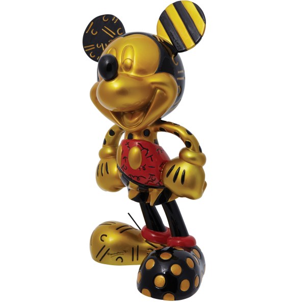 Mickey Gold und Schwarz Limitierte Auflage 2000 - Disney Britto