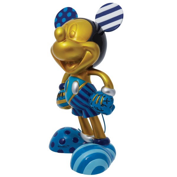 Mickey Gold und Blau Limited Edition 2000 – Disney Britto