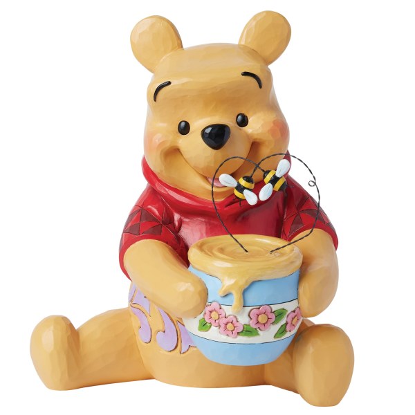 Big Winnie the Pooh mit seinem Topf Honig – Disney Traditions