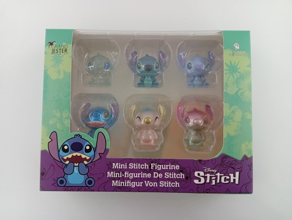 Lot von 6 Minifiguren Stitch (Fensterbox) – Disney Grand Jester