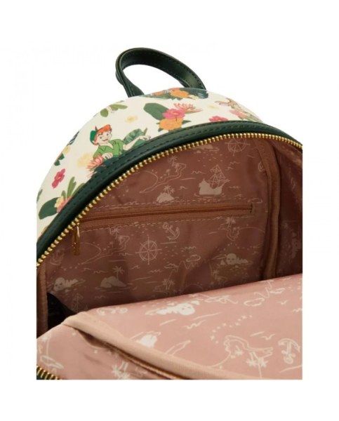 MINI-RUCKSACK Peter Pan Floral Aop Exclusive – DISNEY LOUNGEFLY