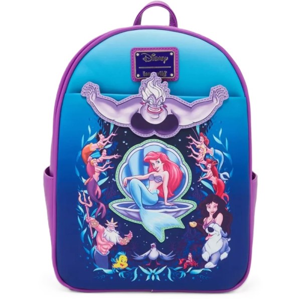 MINI-RUCKSACK Die kleine Meerjungfrau Ursula Ausgeschlossenes Poster – DISNEY LOUNGEFLY