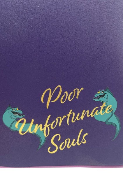 MINI-RUCKSACK Die kleine Meerjungfrau, Ursula, Spiegel ausgeschlossen – DISNEY LOUNGEFLY