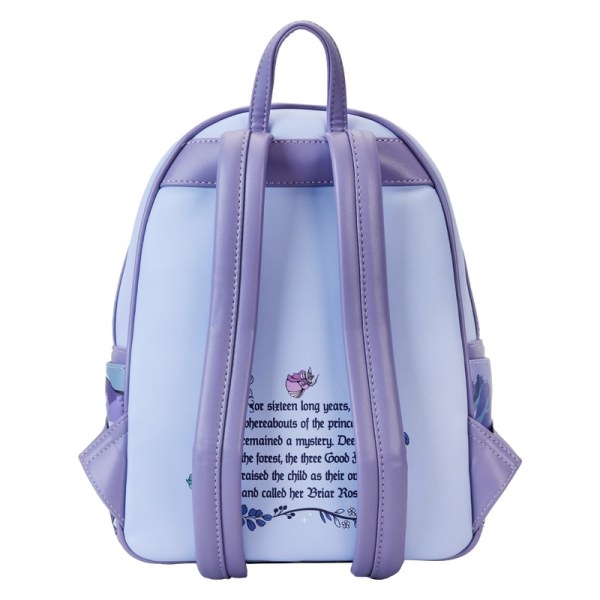 MINI-RUCKSACK „Dornröschen 65. Jubiläum Scene Floral“ – DISNEY LOUNGEFLY