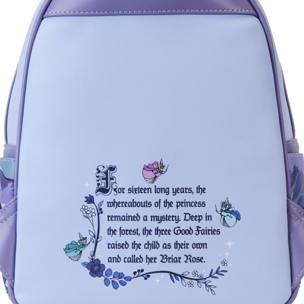MINI-RUCKSACK „Dornröschen 65. Jubiläum Scene Floral“ – DISNEY LOUNGEFLY