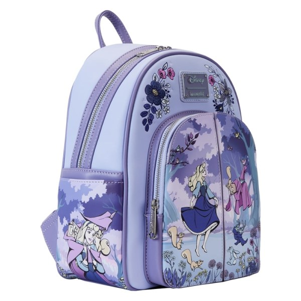 MINI-RUCKSACK „Dornröschen 65. Jubiläum Scene Floral“ – DISNEY LOUNGEFLY
