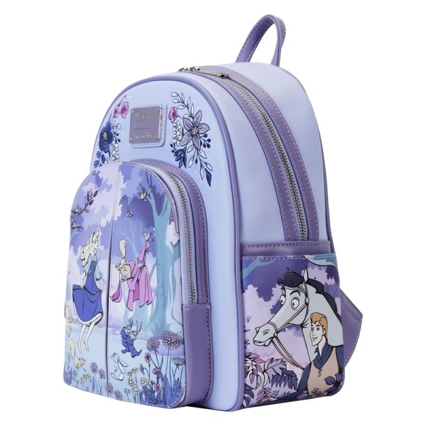 MINI-RUCKSACK „Dornröschen 65. Jubiläum Scene Floral“ – DISNEY LOUNGEFLY